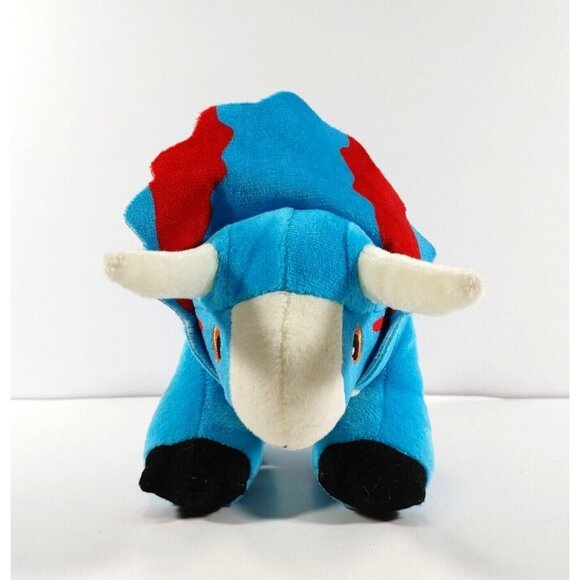 Mattel Jurassic  World Movie Nasutoceratops Small Plush Animal 9" - Picture 2 of 4